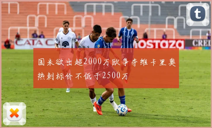 国米欲出超2000万欧争夺维卡里奥热刺标价不低于2500万